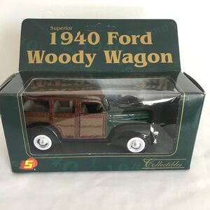 Superior Ford 1940 Woody Wagon 1:32 Scale Die Cast